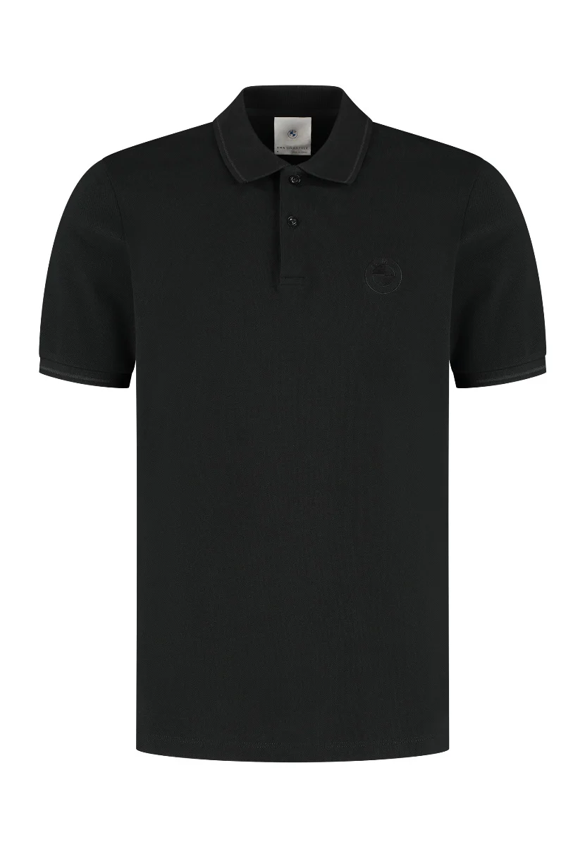 BMW Poloshirt Herren schwarz