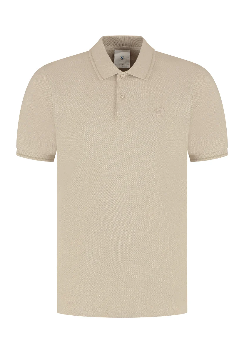 BMW Poloshirt Herren beige