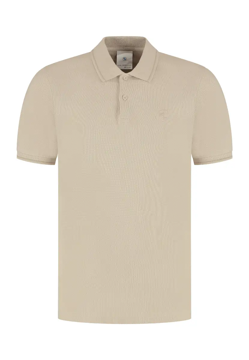 BMW Poloshirt Herren beige