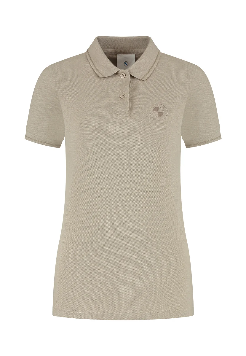 BMW Poloshirt Damen beige