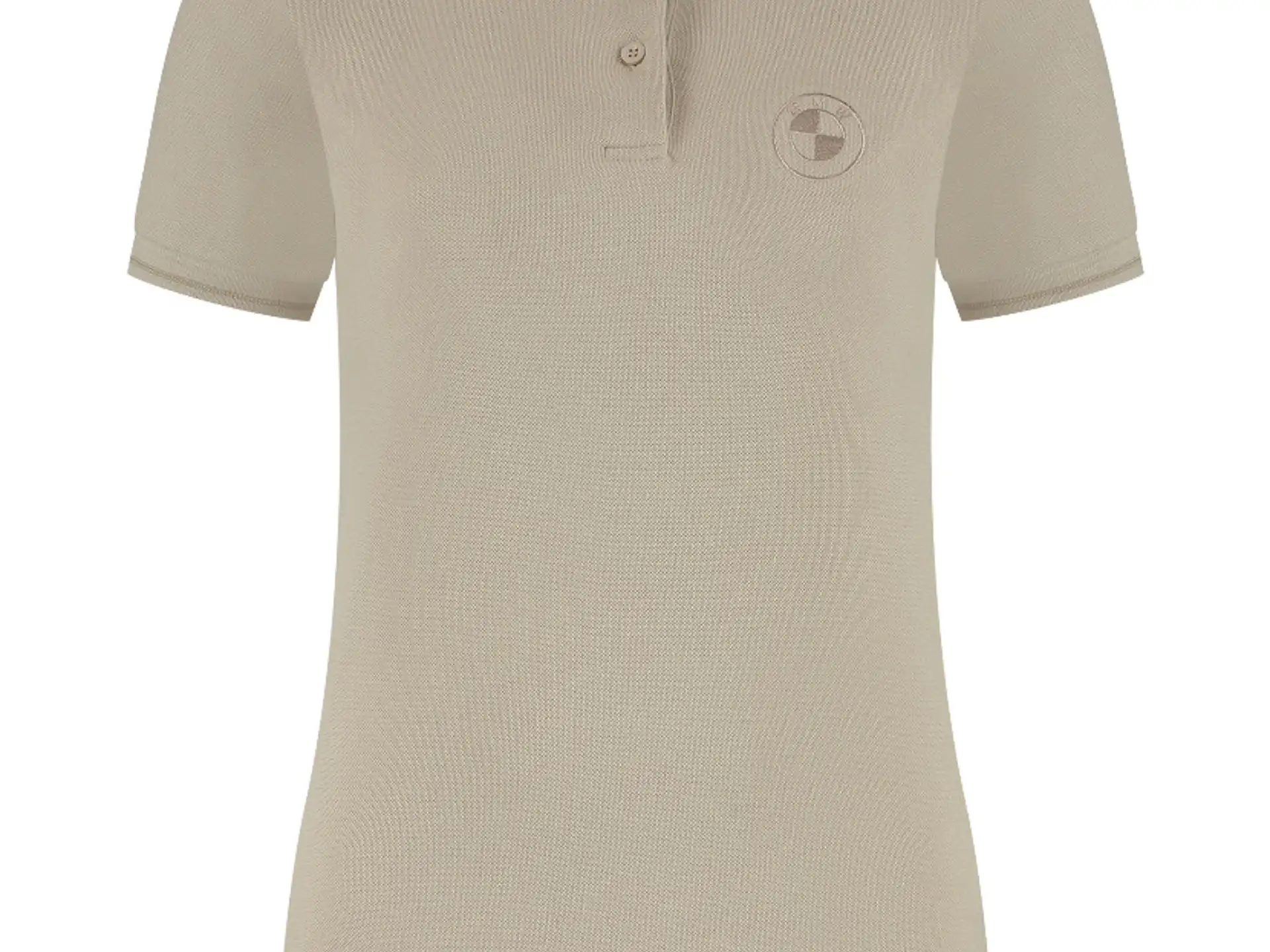 BMW Poloshirt Damen beige