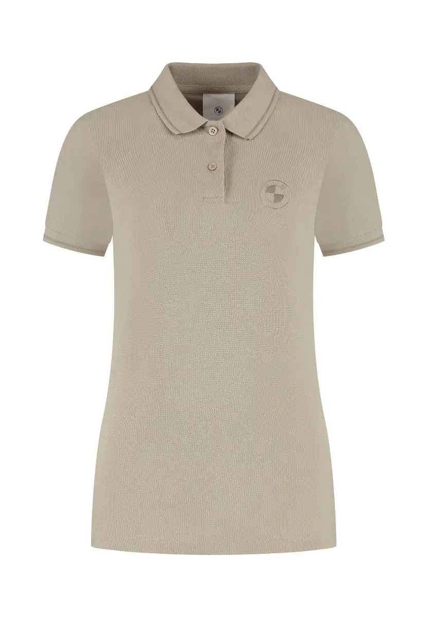 BMW Poloshirt Damen beige
