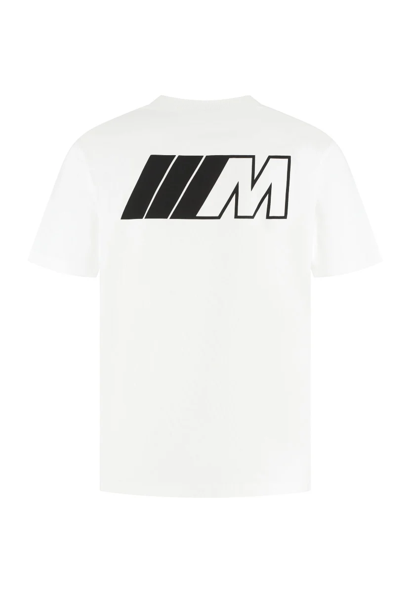 BMW M T-Shirt Logo reverse Unisex weiß