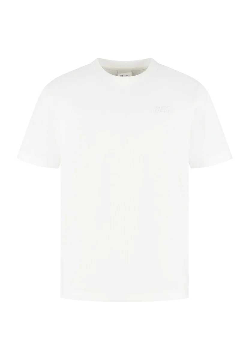 BMW M T-Shirt Logo reverse Unisex weiß