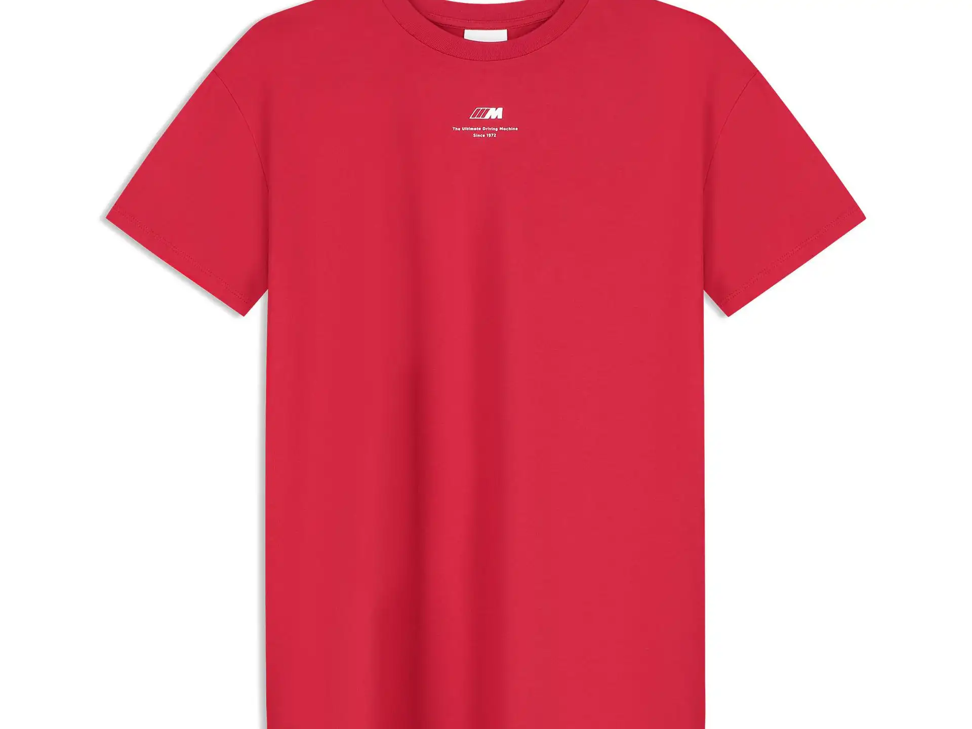 BMW M T-Shirt Logo Unixes rot