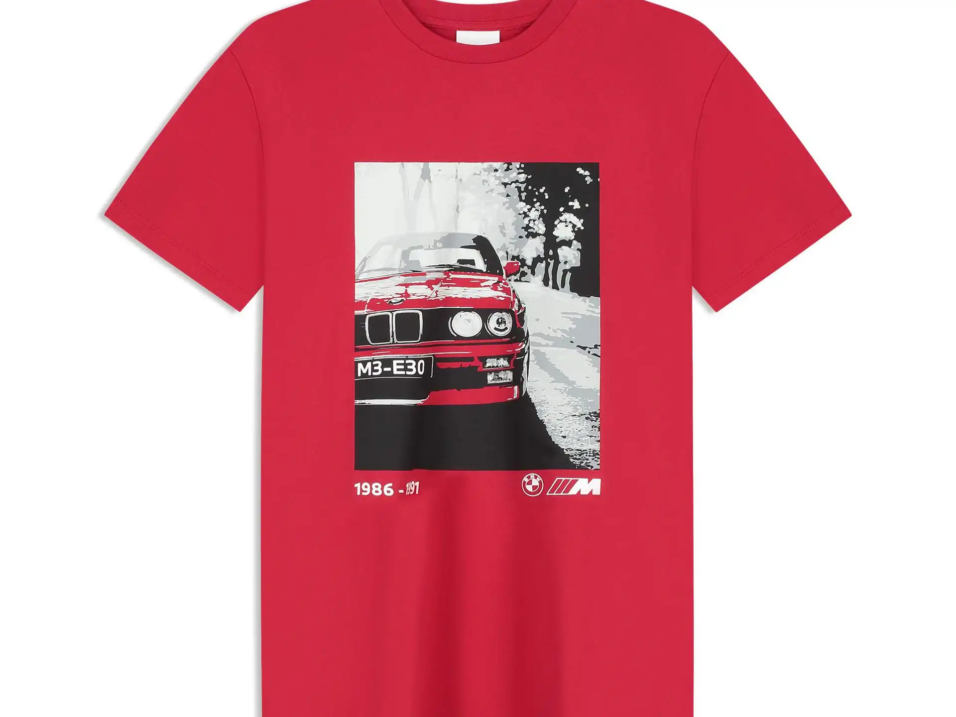 BMW M T-Shirt Grafik 1 rot
