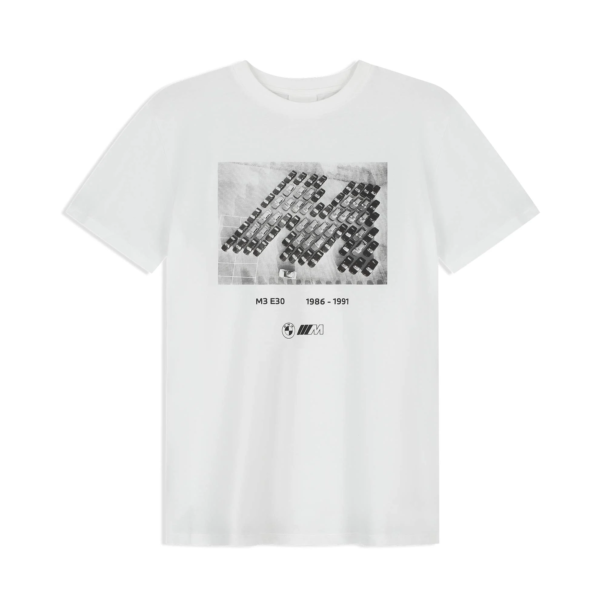 BMW M T-Shirt Grafik 2 Unisex weiß