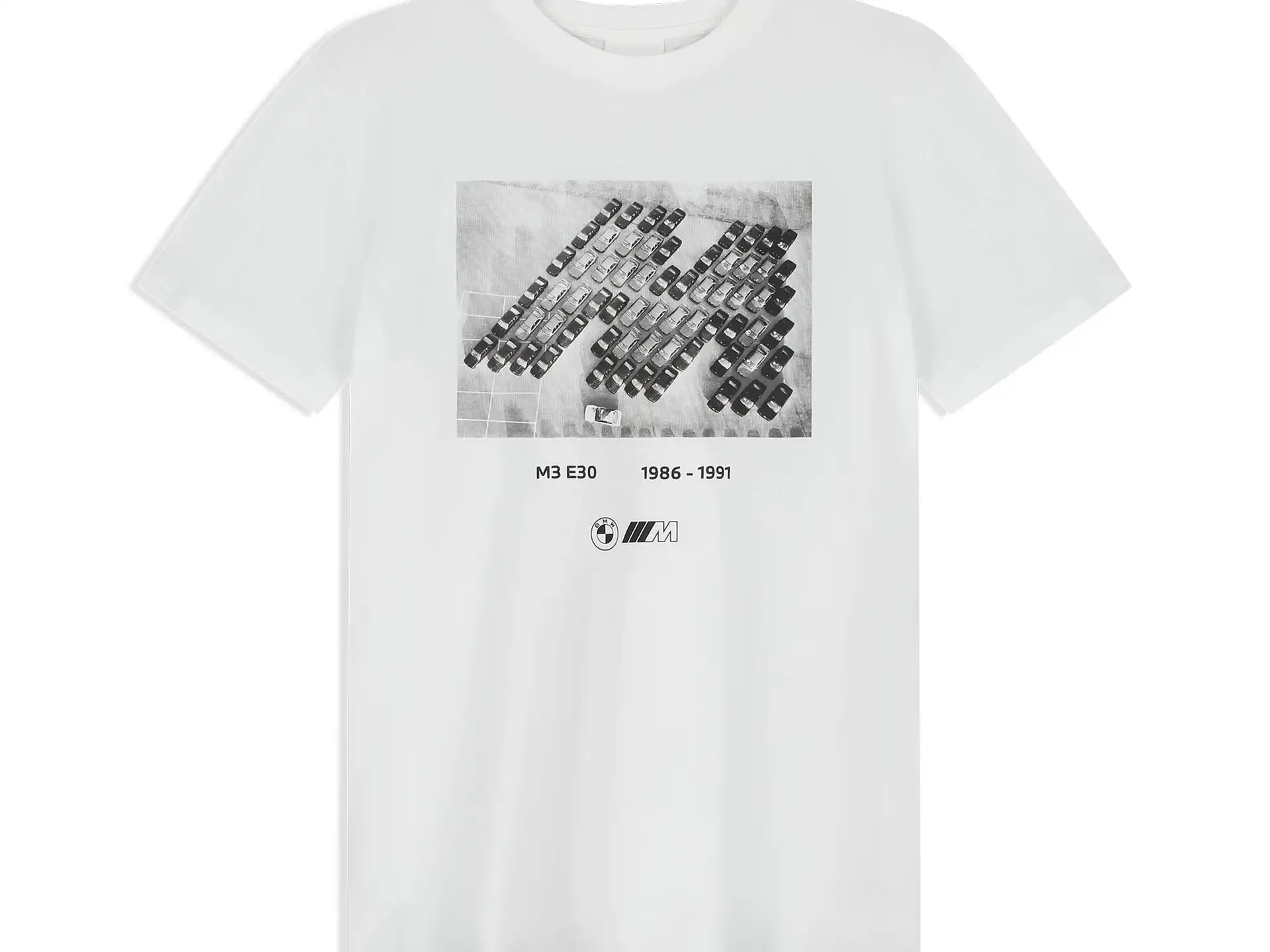 BMW M T-Shirt Grafik 2 Unisex weiß