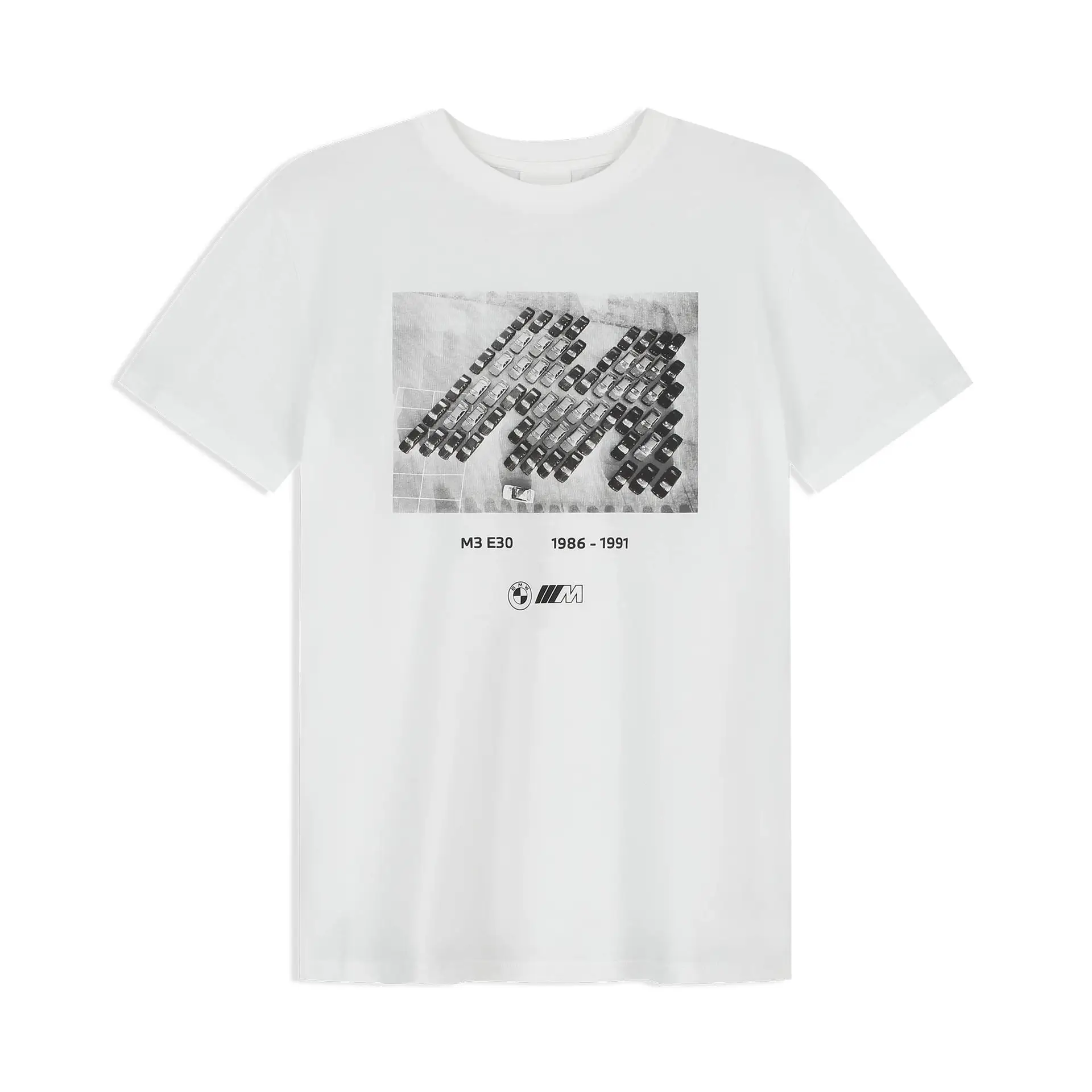 BMW M T-Shirt Grafik 2 Unisex weiß
