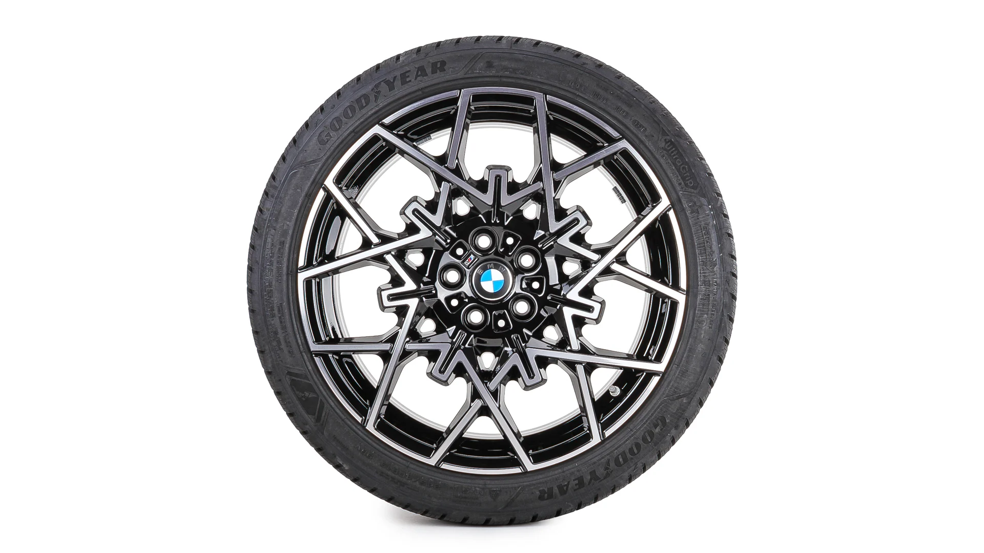 BMW Winterkompletträder M Kreuzspeiche 1139M jet black uni 19 Zoll RDCi (Mischbereifung) 3er G50
