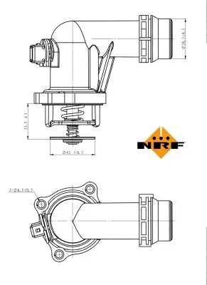 NRF Thermostat, Kühlmittel INRF725001