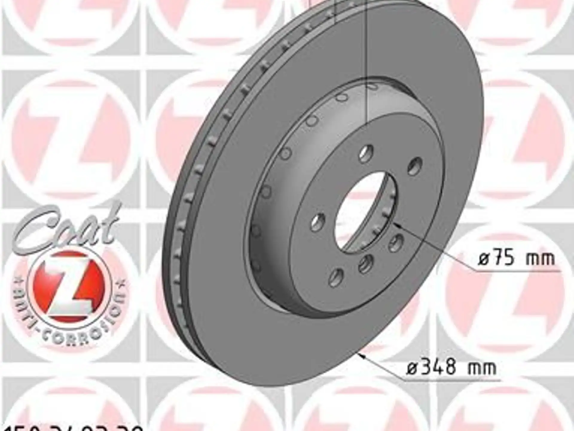 ZIMMERMANN Bremsscheibe IZIN150348332