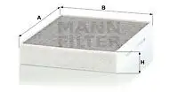 MANN-FILTER Filter, Innenraumluft IMARCUK25001