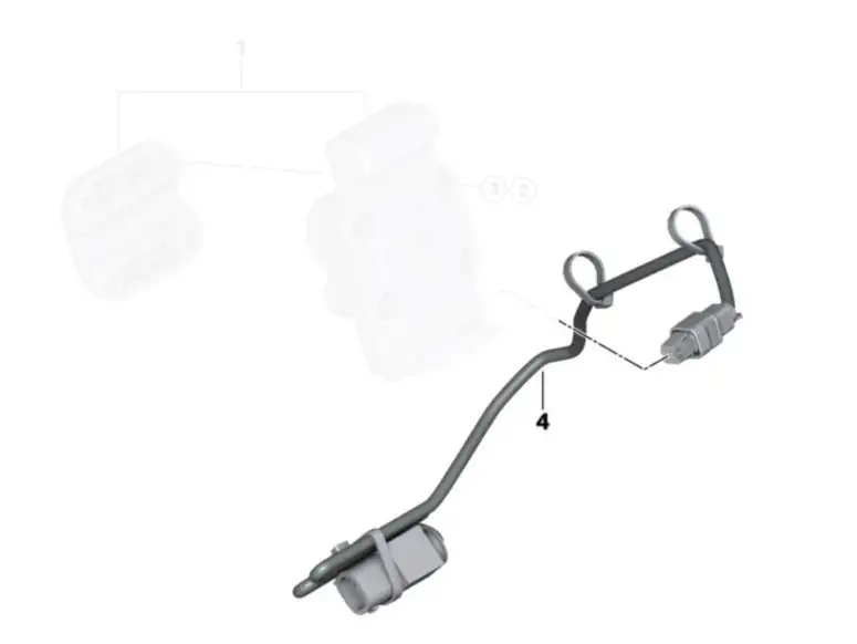 BMW Kabelbaum ConnectedRide Mount 61125B51192
