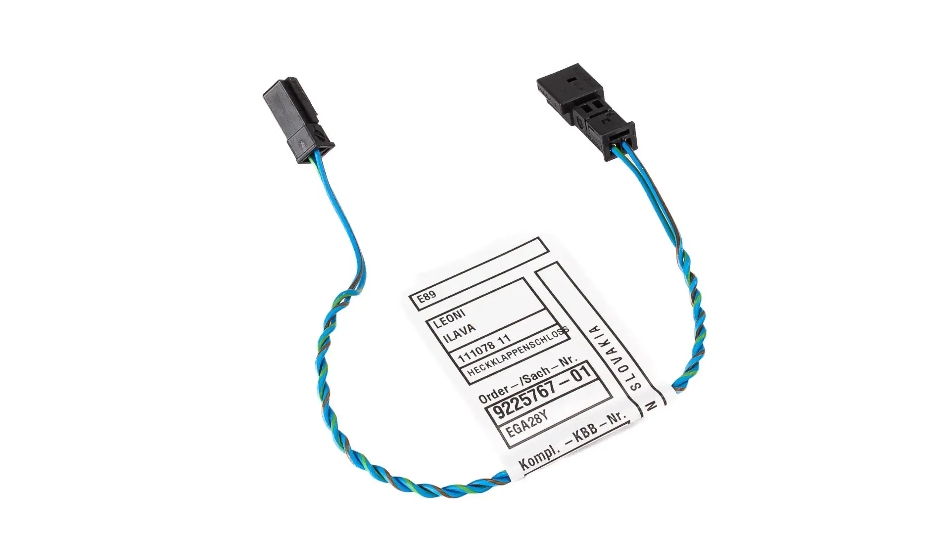 BMW Kabelsatz Heckklappenschloss E89 61129225767 - Bildposition 0