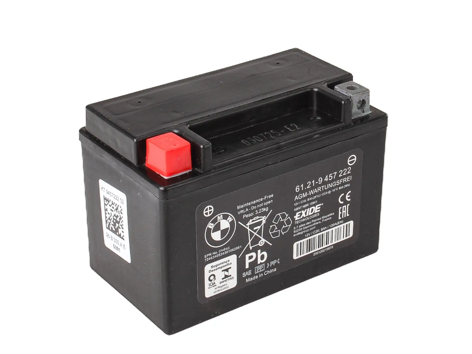 BMW Motorrad Batterie AGM LTX9 12V 9Ah - 61218389127
