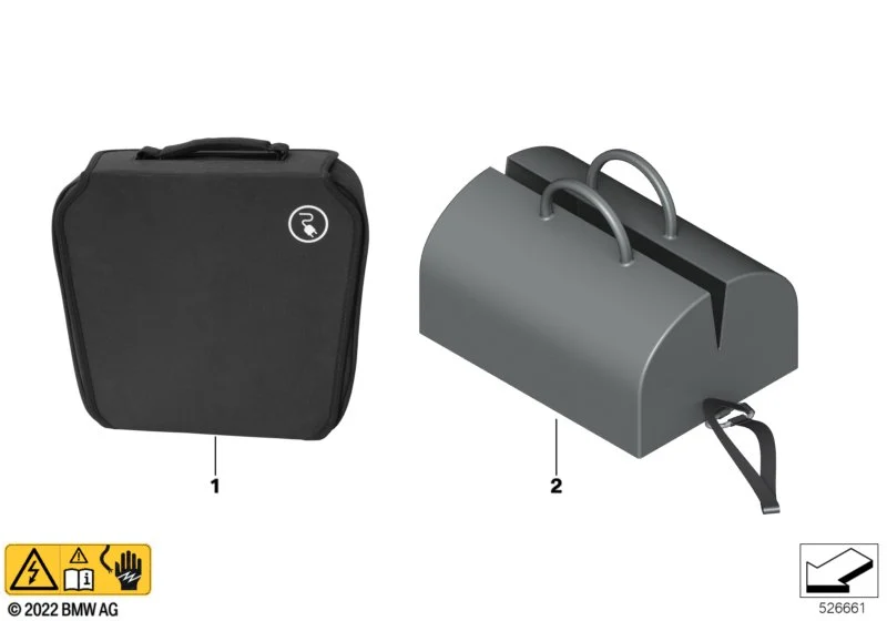 BMW Tasche Ladekabel XM G09