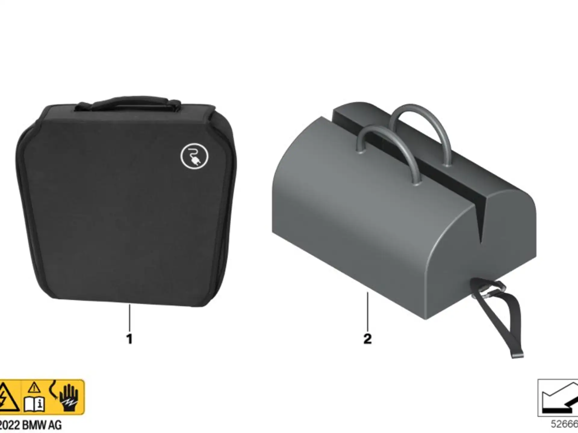 BMW Tasche Ladekabel XM G09