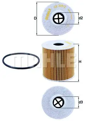 KNECHT Ölfilter IKNTOX3392D