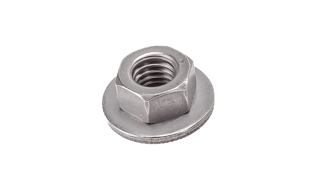 BMW Sechskantmutter mit Scheibe E12 E21 E23 E24 E28 E30 E31 E32 E34 E36 E38 E39 E46 E52 E53 E60 E61 E63 E64 E65 E66 E70 E71 E72 E82 E85 E86 E88 E89 E90 E91 E92 E93 F01 F02 F04 F06 F07 F10 F11 F12 F13 F90 G30 G31 R50 R52 R53 63259128043