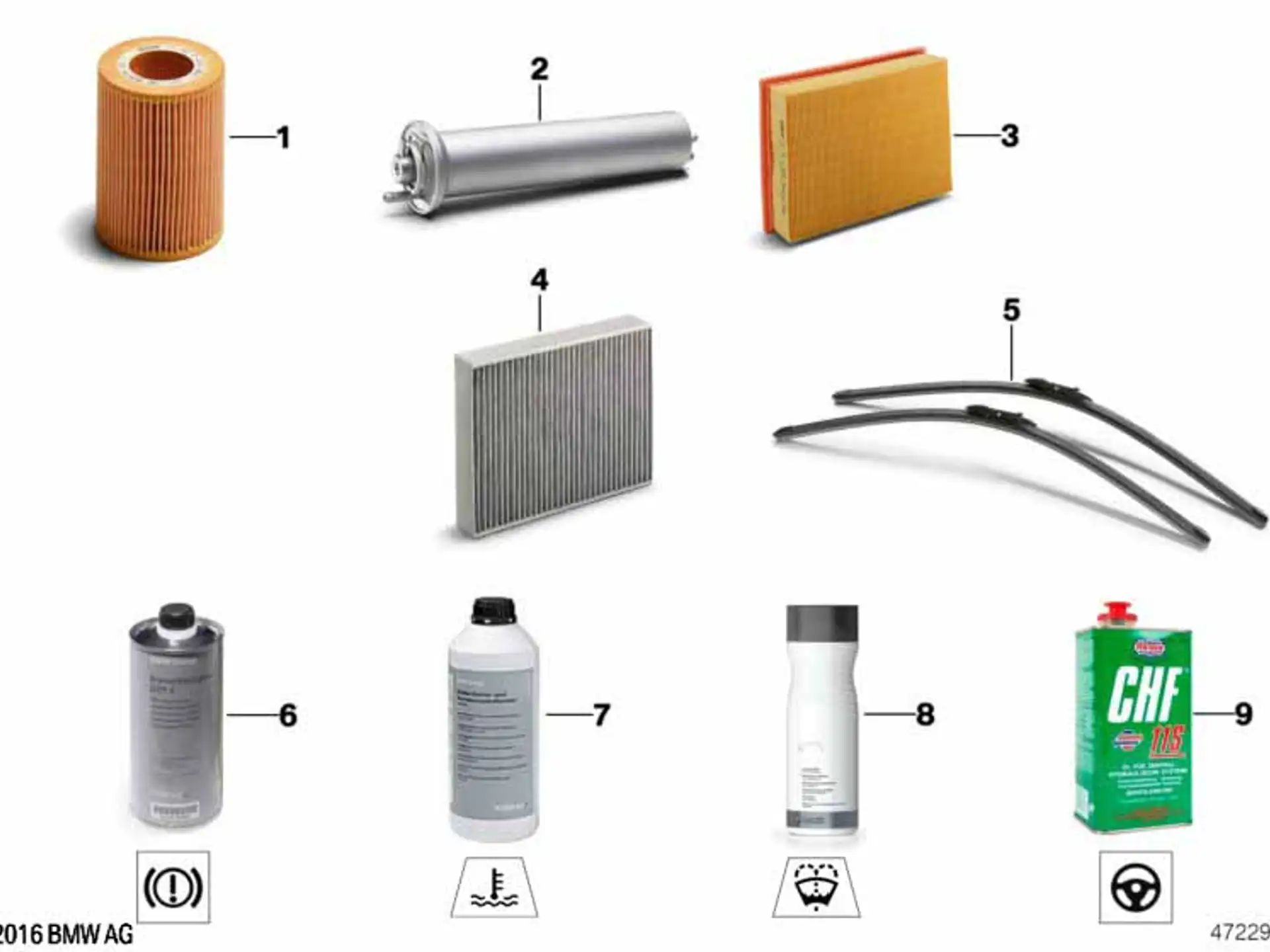 BMW Satz Mikrofilter/Aktivkohlefilter 5er G30 G31 M5 F90 6er G32 7er G11 G12 8er G14 G15 G16 M8 F91 F92 F93 X5 G05 X5M F95 X6 G06 X6M F96 X7 G07 XM G09