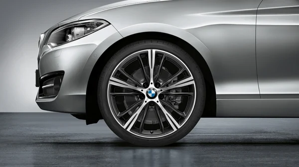 BMW Alufelge Sternspeiche 660 orbitgrey/glanzgedreht 8,5Jx20 ET47 3er F30/F31 4er F32/F33/F36