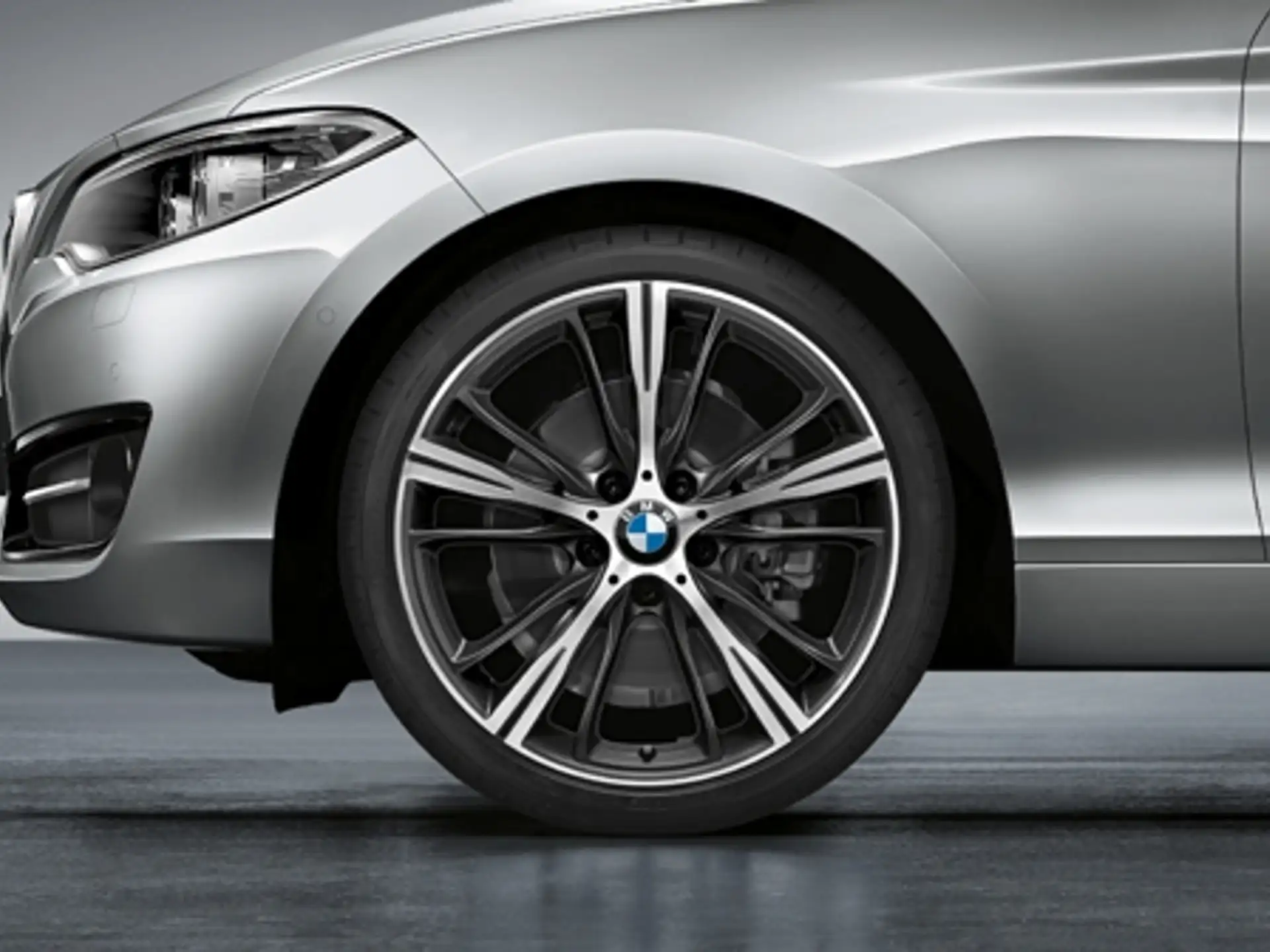 BMW Alufelge Sternspeiche 660 orbitgrey/glanzgedreht 8,5Jx20 ET47 3er F30/F31 4er F32/F33/F36