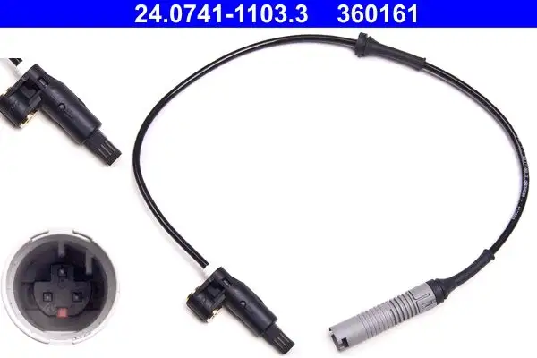 ATE Sensor, Raddrehzahl 4006633208505