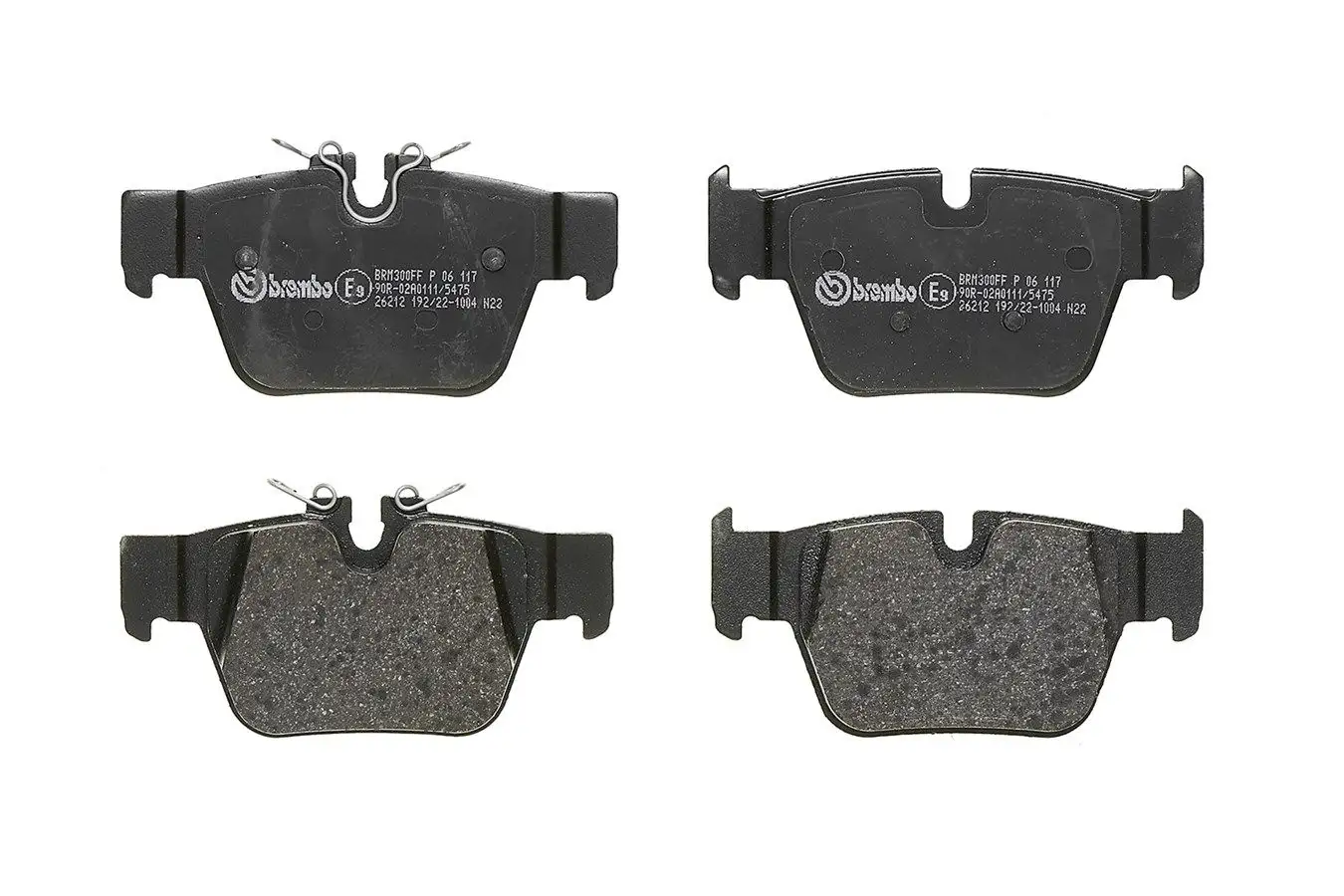 BREMBO Bremsbelagsatz, Scheibenbremse IBROP06117