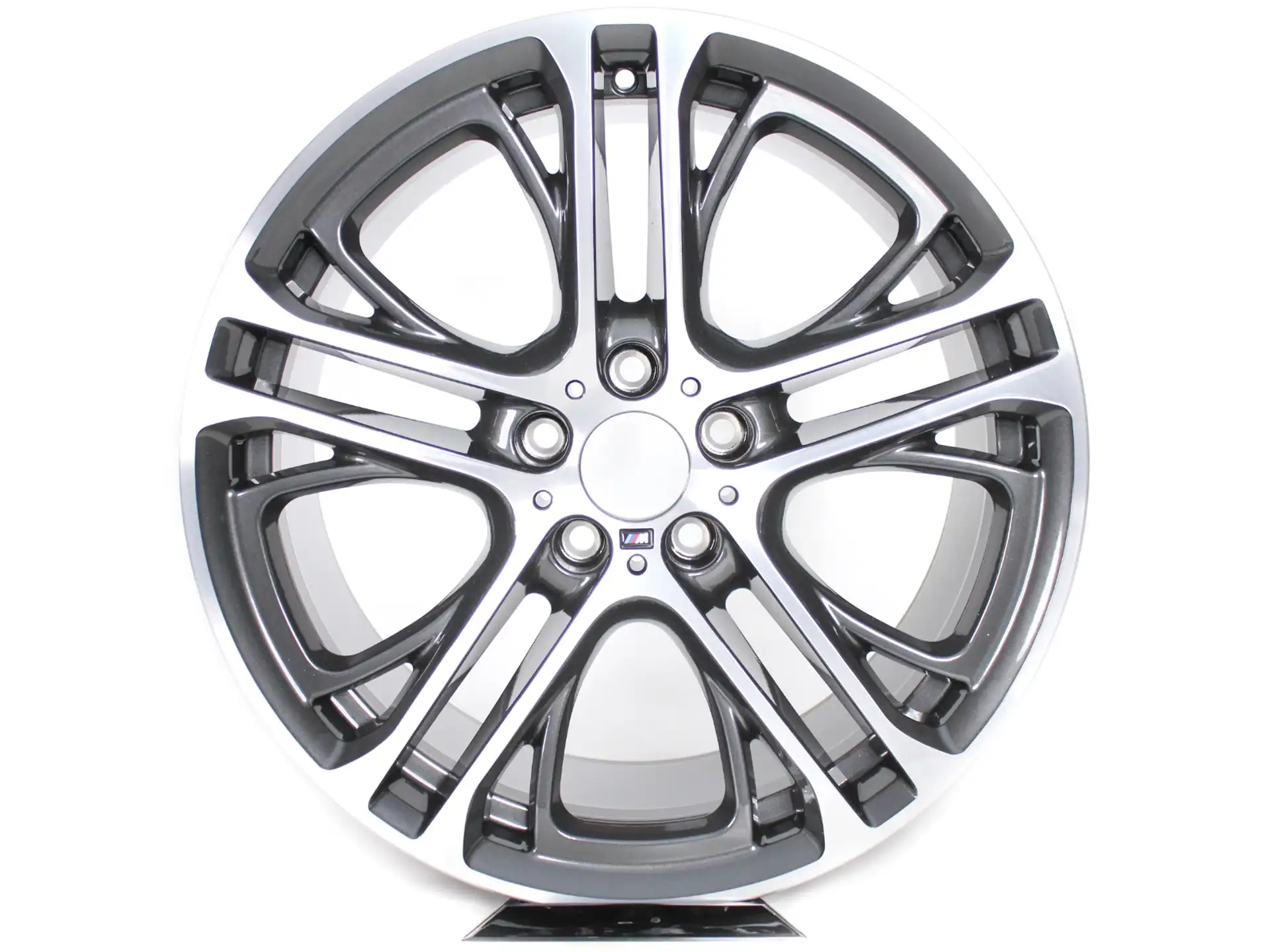 BMW Alufelge M Doppelspeiche 310 silber/glanzgedreht 10Jx20 ET51 X3 F25 X4 F26