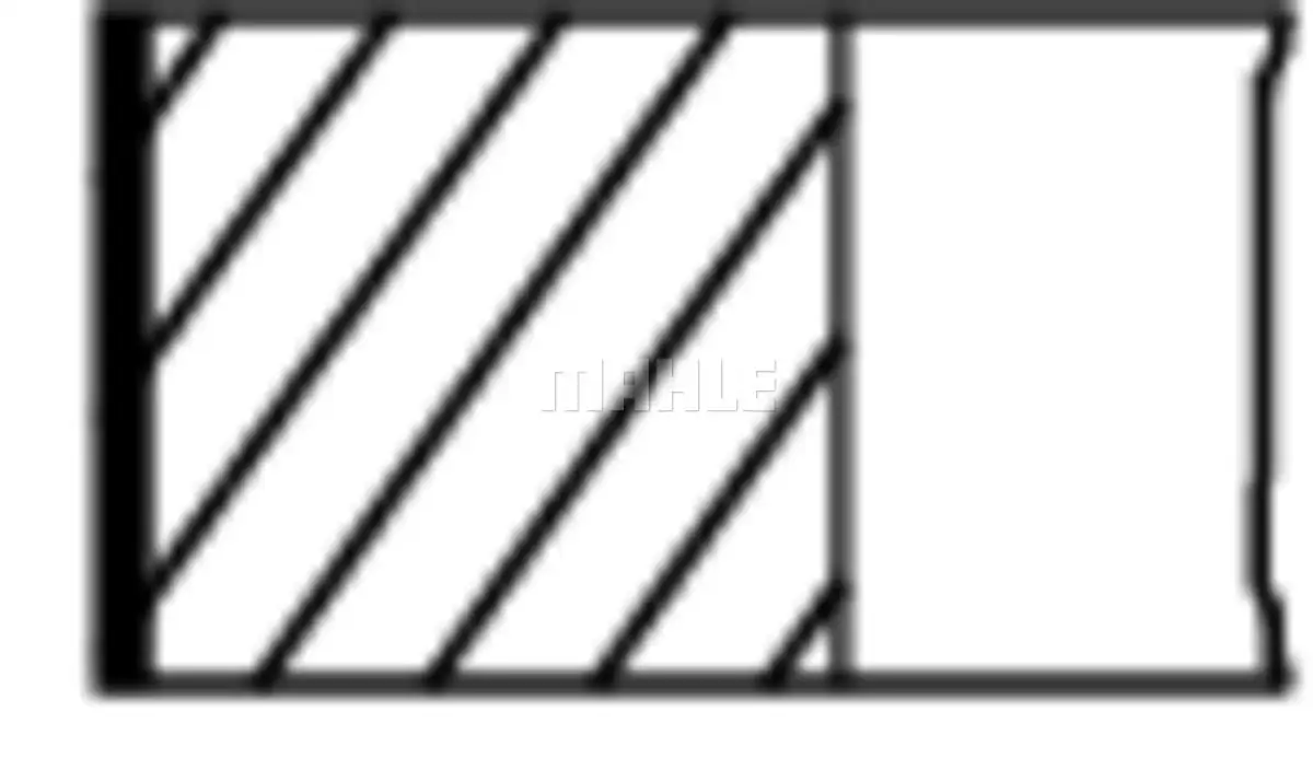 MAHLE Kolbenringsatz IMAE08324N0
