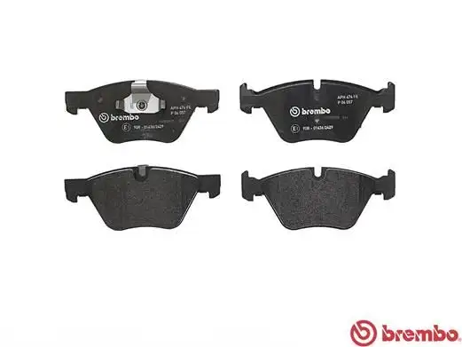 BREMBO Bremsbelagsatz, Scheibenbremse IBROP06057