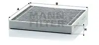 MANN-FILTER Filter, Innenraumluft IMARCUK2339
