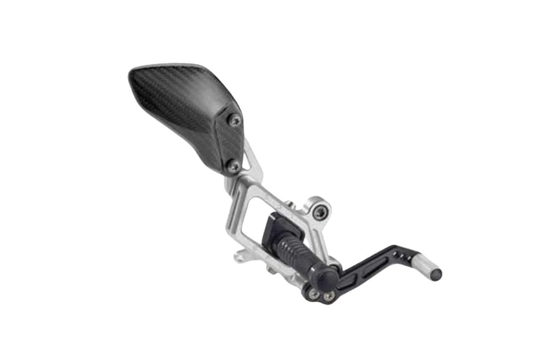 HP Fahrer-Fussrastenanlage Carbon für Motorräder von BMW