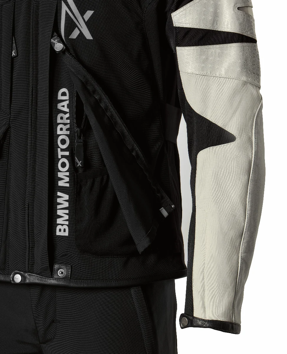 BMW Motorrad Jacke XRide Herren schwarz/silber