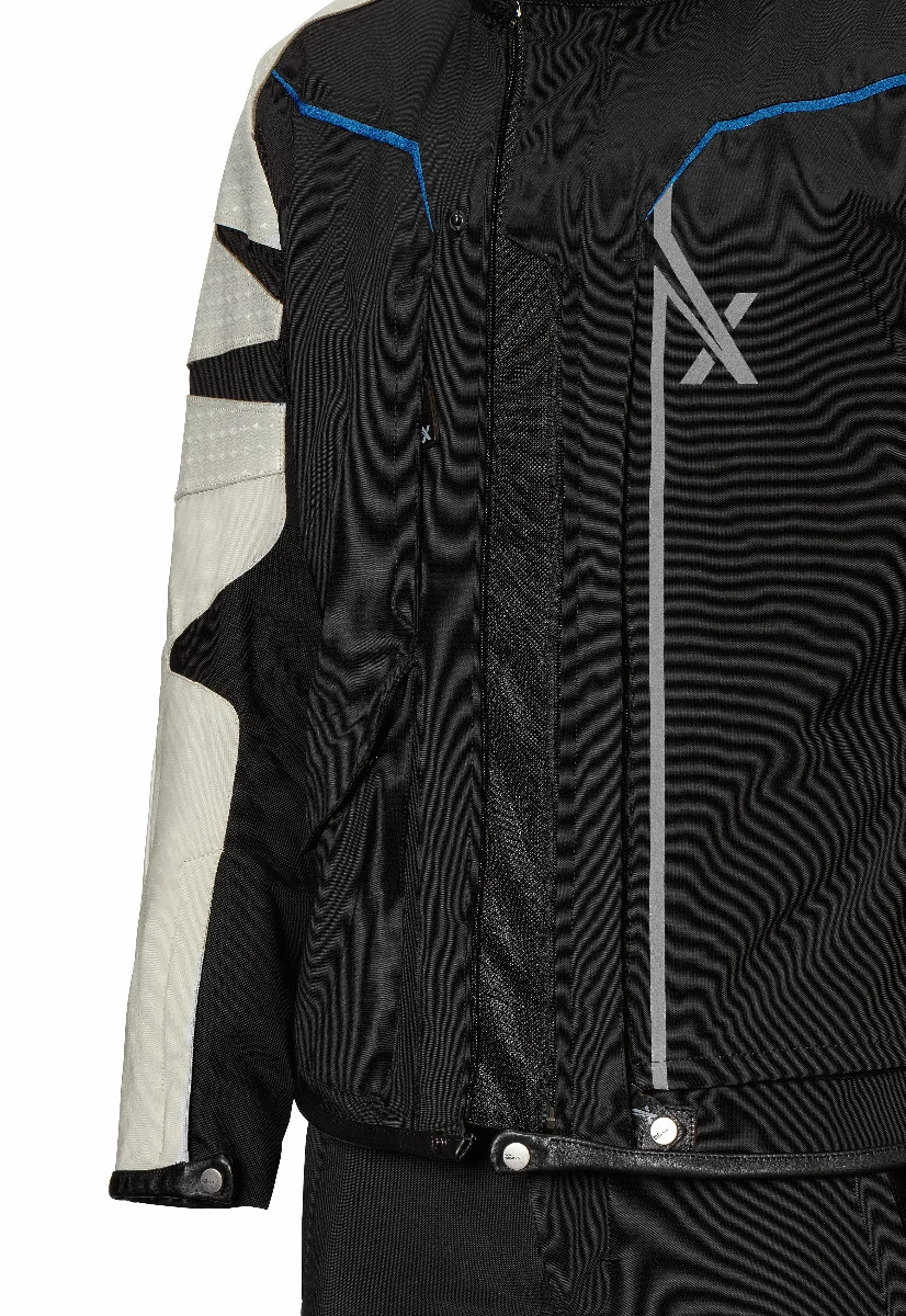 BMW Motorrad Jacke XRide Herren schwarz/silber