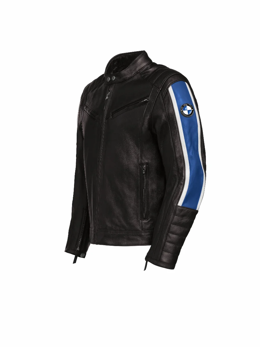 BMW Motorrad Jacke Schwabing Herren schwarz / blau