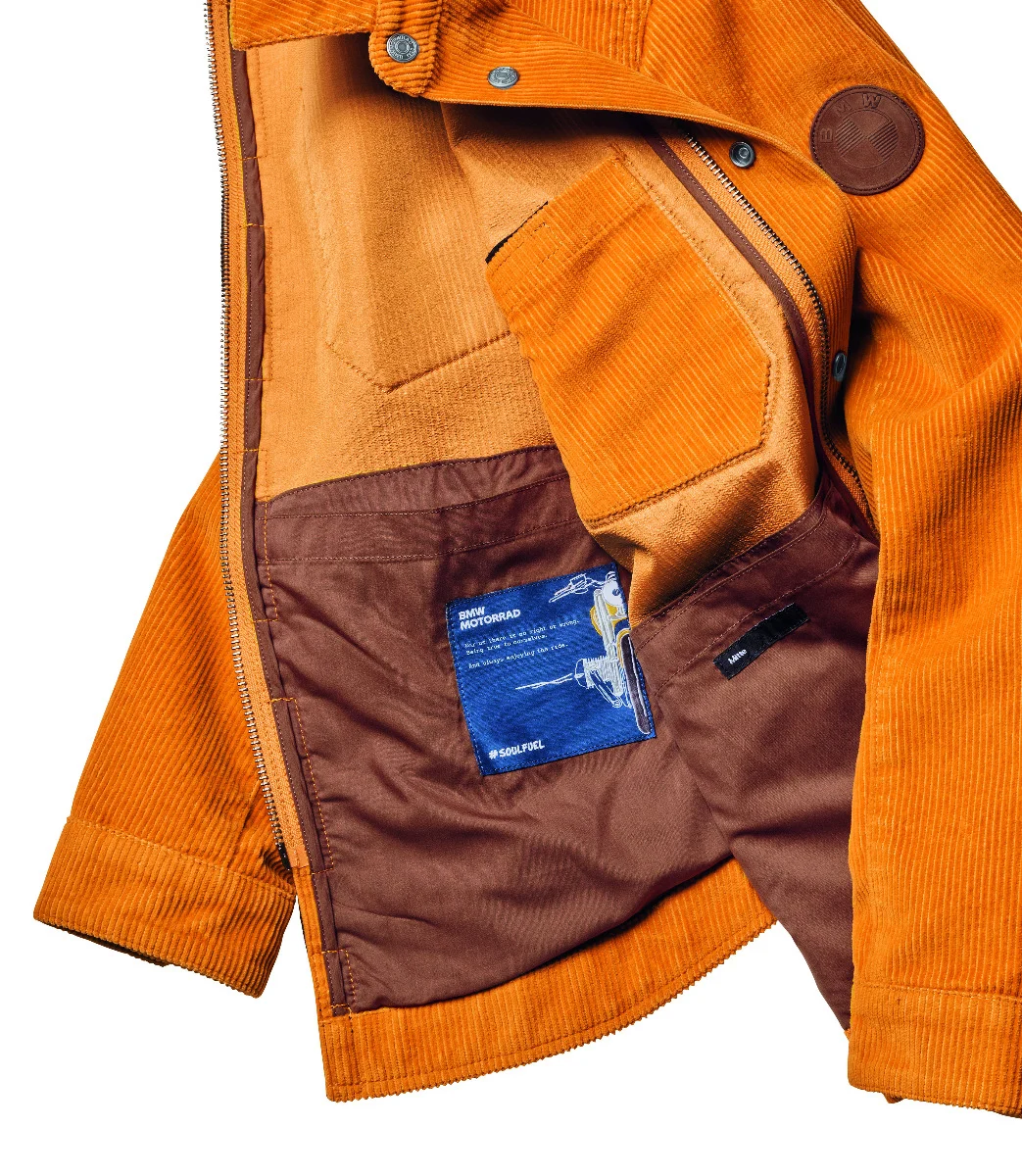 BMW Motorrad Jacke Mitte Herren gelb