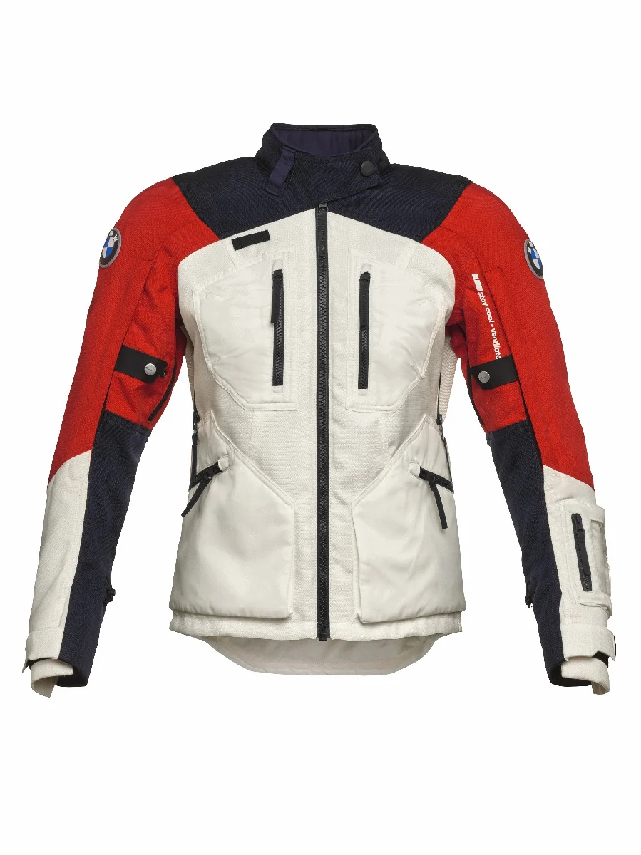 BMW Motorrad Jacke GS Rallye GTX Damen rot/weiß
