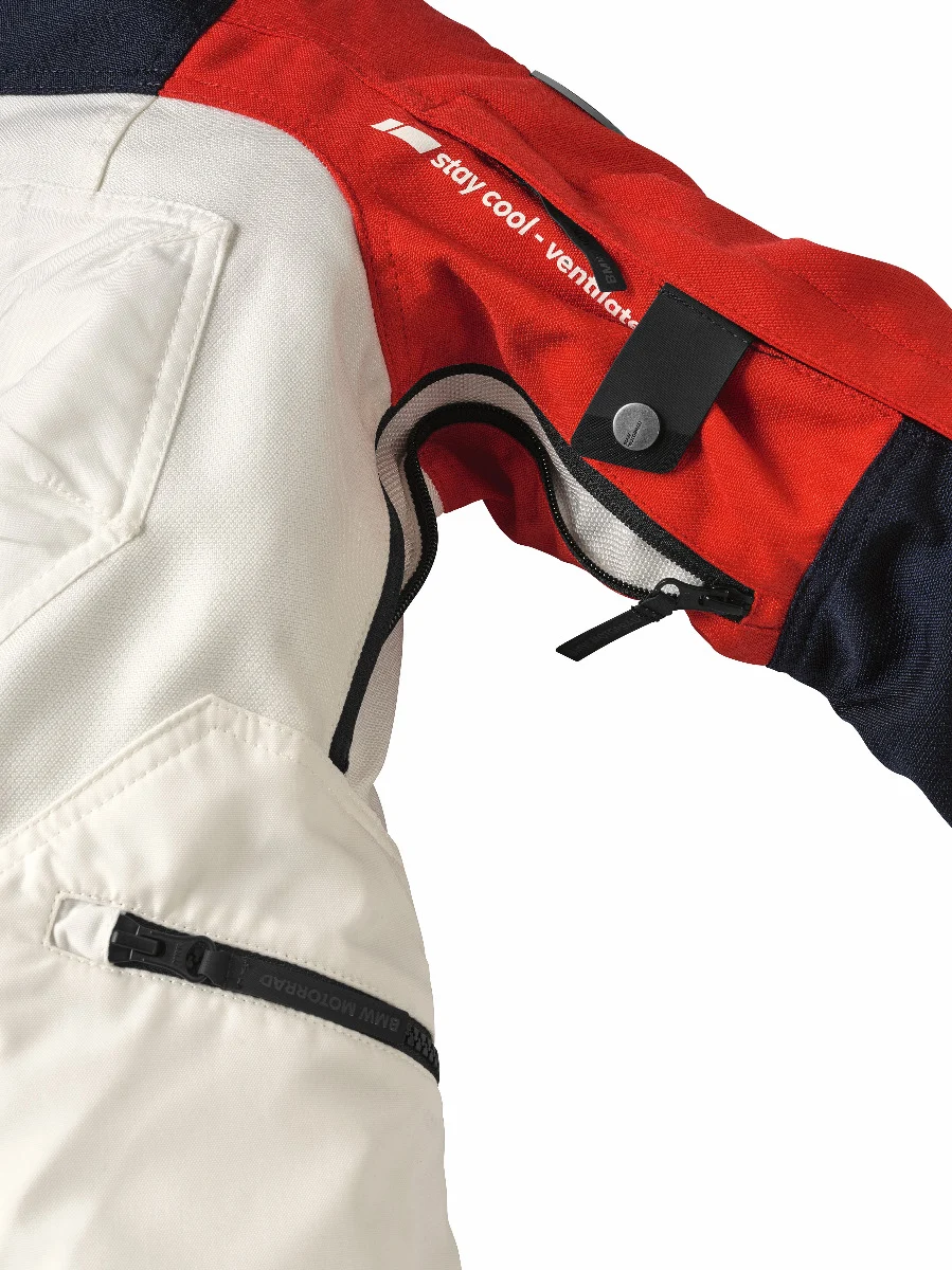 BMW Motorrad Jacke GS Rallye GTX Damen rot/weiß