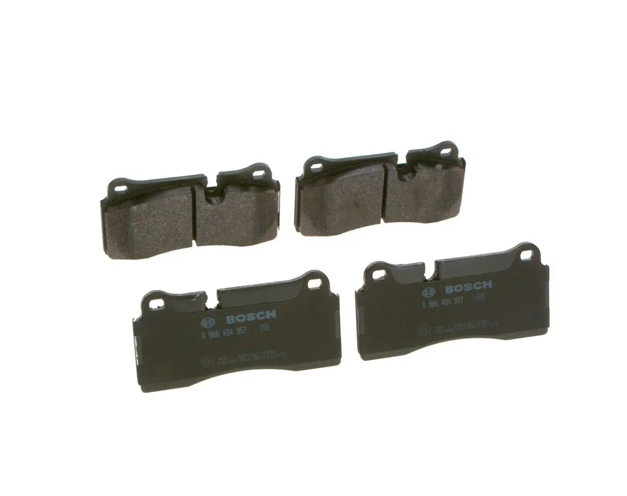 BOSCH Bremsbelagsatz, Scheibenbremse 4047026300208