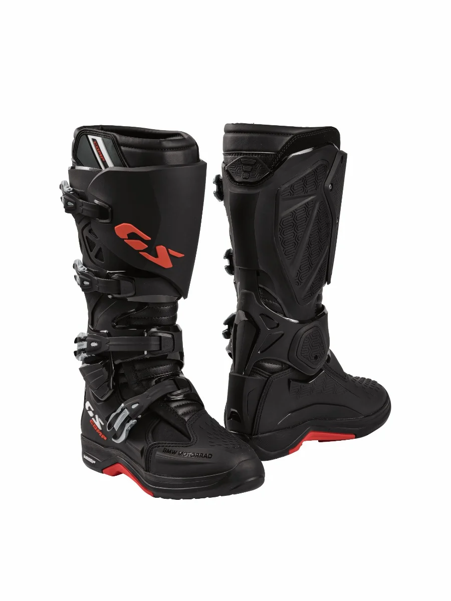 BMW Motorrad Stiefel GS Competition Herren schwarz rot