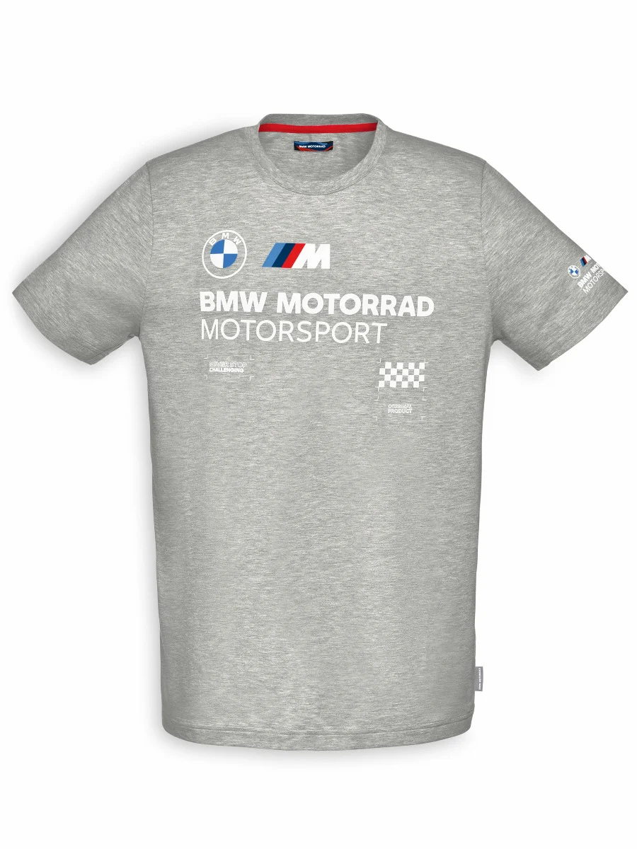 BMW Motorrad T-Shirt M Motorsport Herren grau