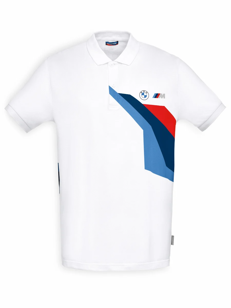 BMW Motorrad Poloshirt Motorsport Herren weiß