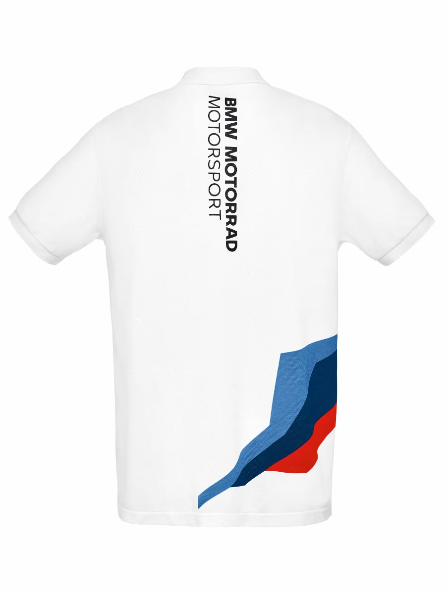 BMW Motorrad Poloshirt Motorsport Herren weiß