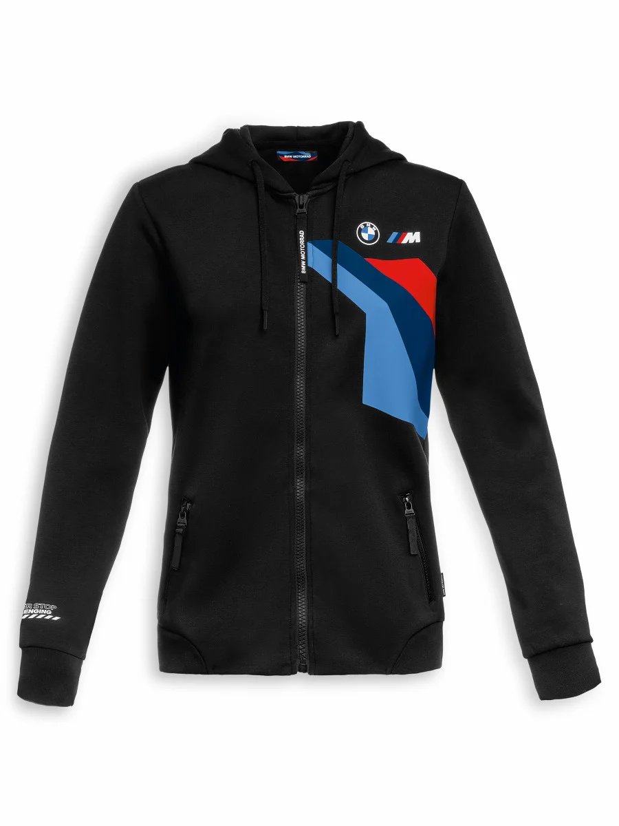 BMW Motorrad Zip-Hoodie Motorsport Damen schwarz
