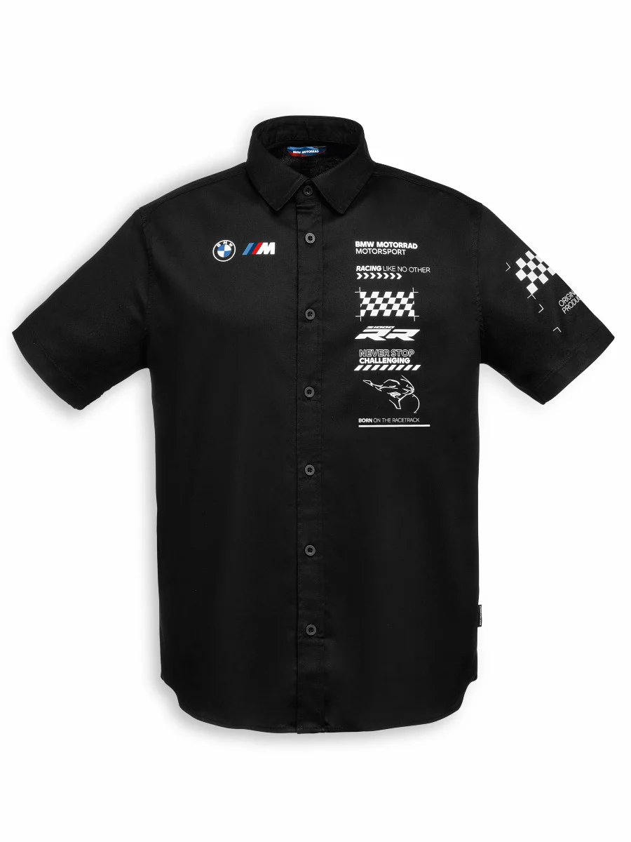 BMW Motorrad Kurzarmhemd Race Team Herren schwarz