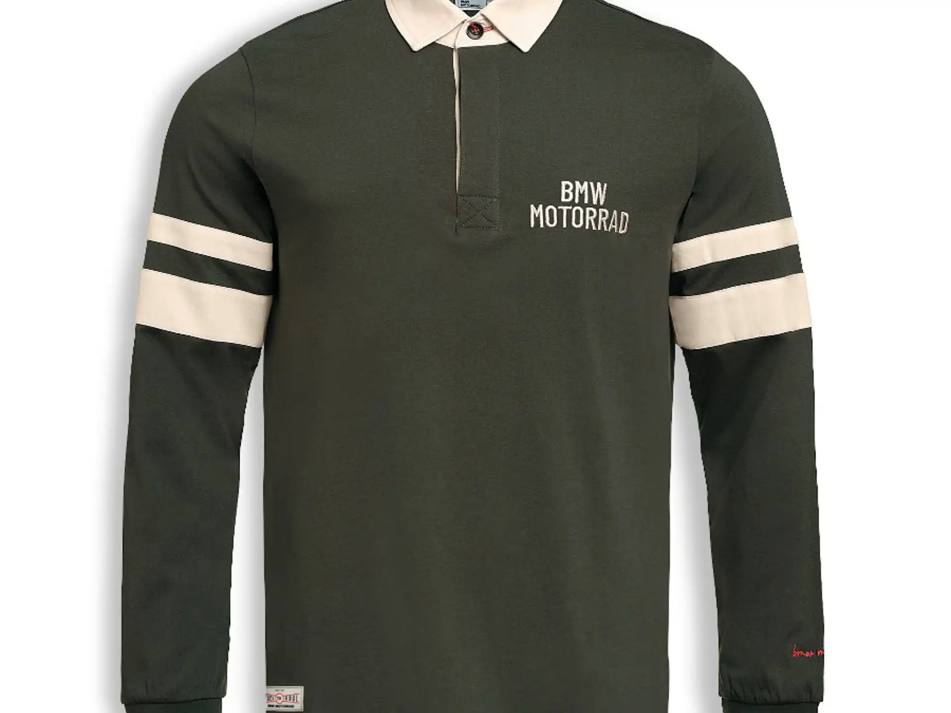 BMW Motorrad Rugby Shirt Berlin Built Herren Grün