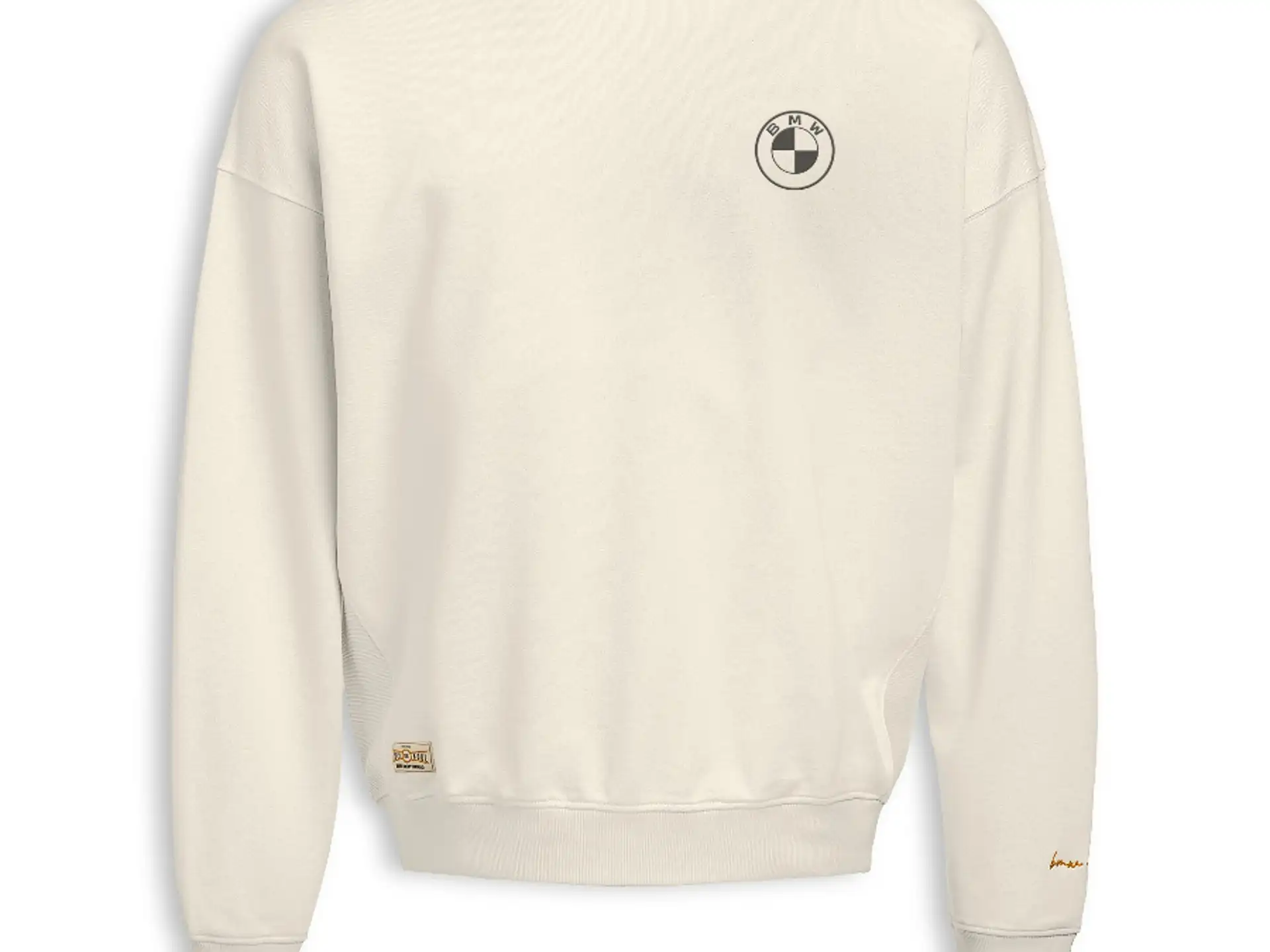 BMW Motorrad Sweatshirt Boxer Herren Offwhite