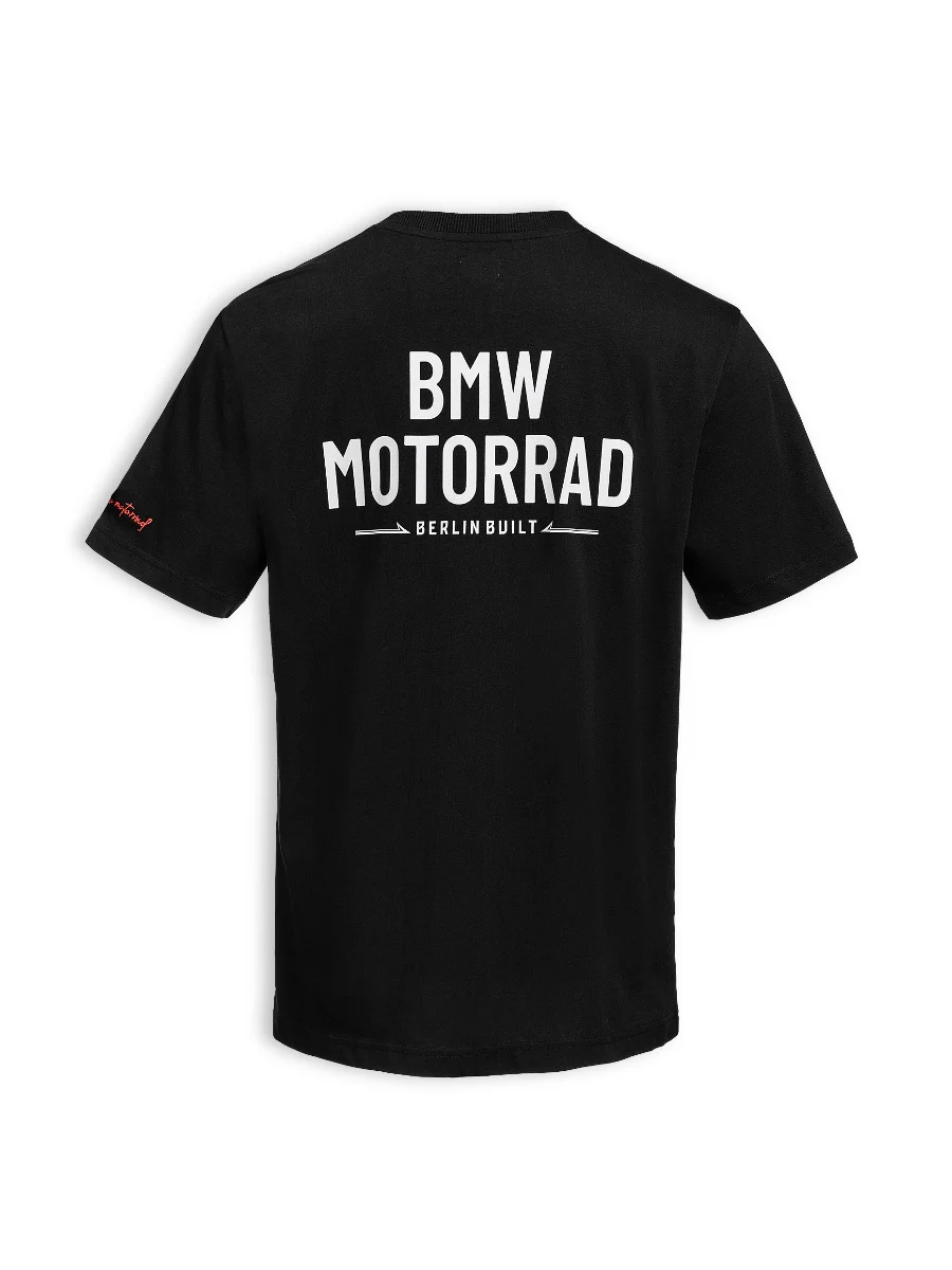 BMW Motorrad T-Shirt Berlin Built Herren schwarz
